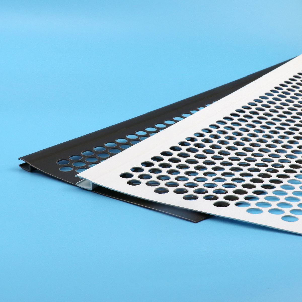 PVC leaf guard gutter protector Gutters overboard system White Roof guard Color Plastic Material