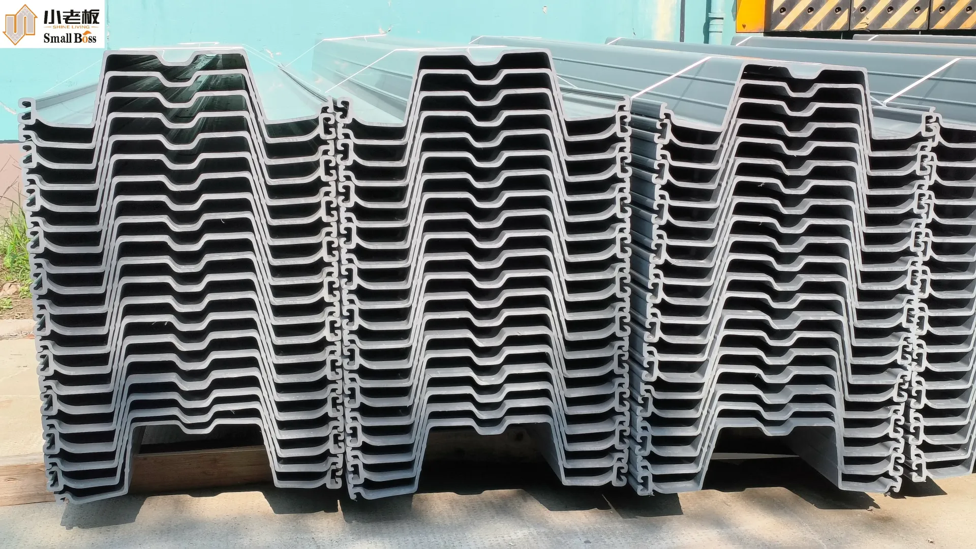 SU718  U Type PVC Sheet pile