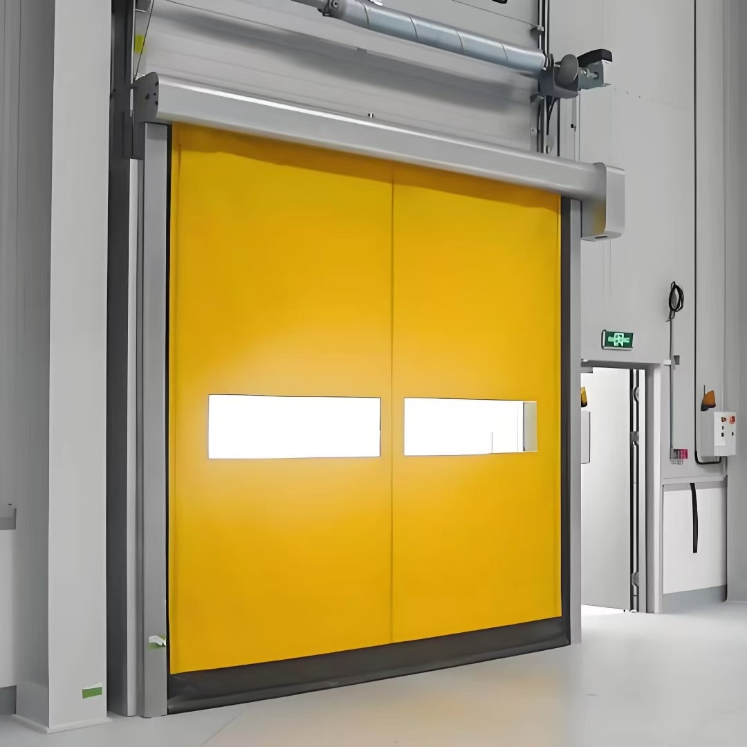PVC quick zipper door