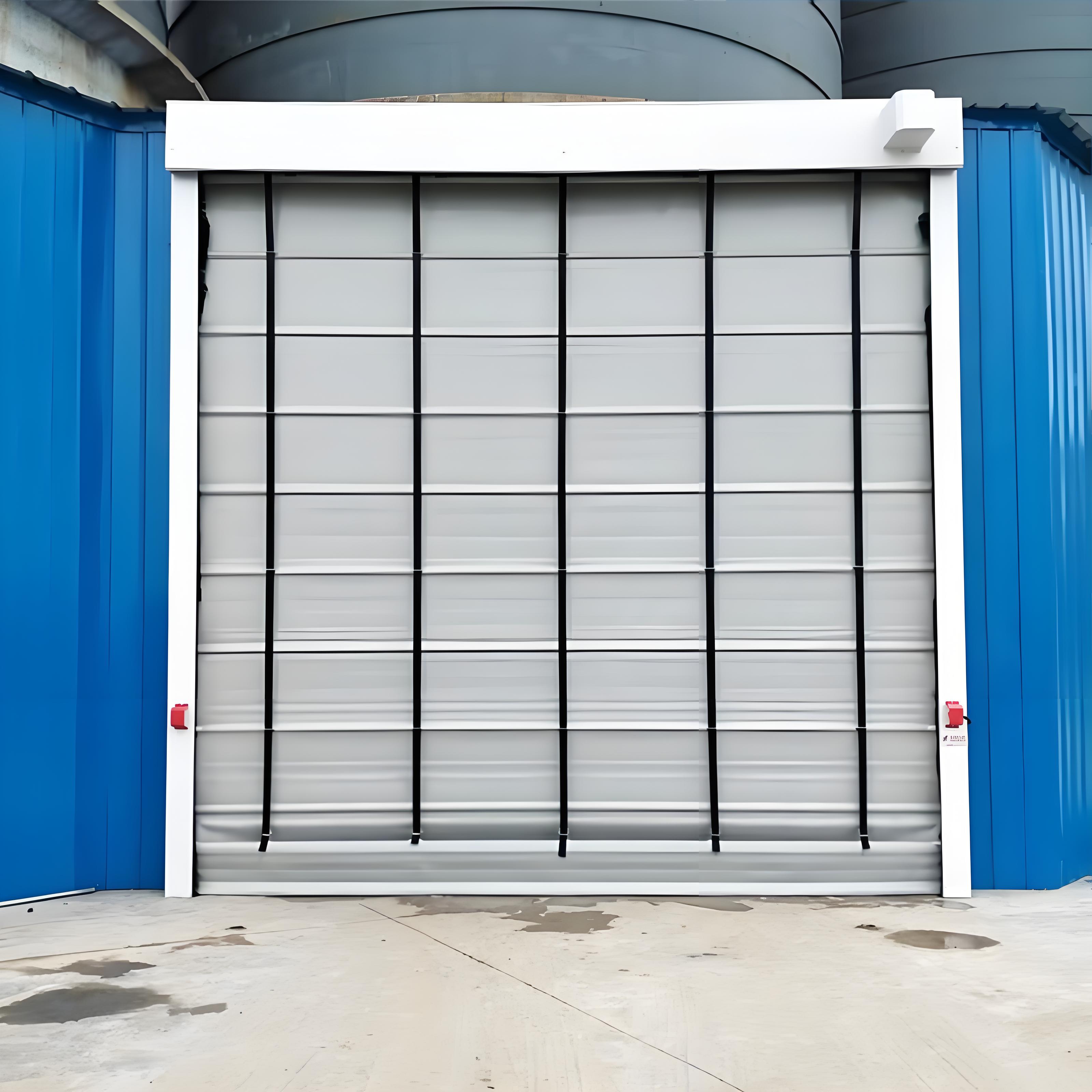 PVC high-speed stacking door