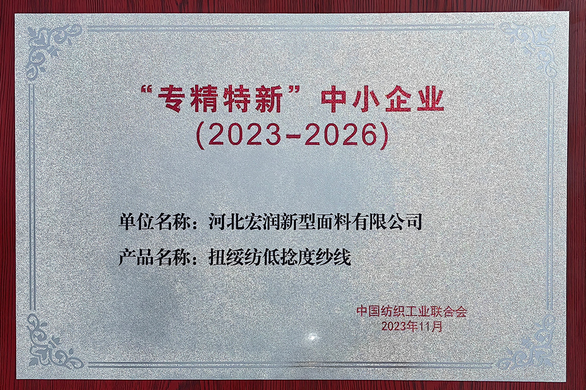 ‘’專精特新”中小企業(yè)