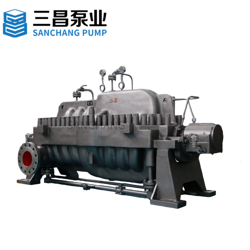 Axially Split Case Multistage Centrifugal Pump Horizontal Heavy - Duty