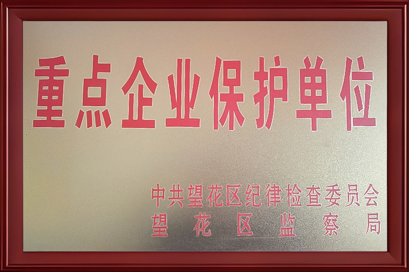 重点企业保护单位