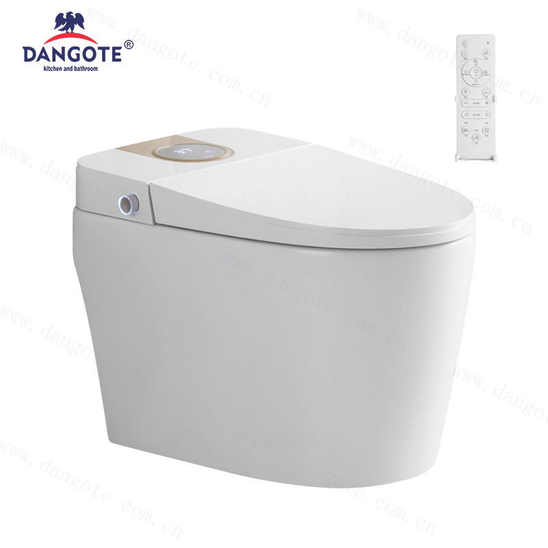 TO-1010B-WPG Feet Sensor Flushing Quick Heating Type Without Cistern Smart Toilet With Soft Night Light
