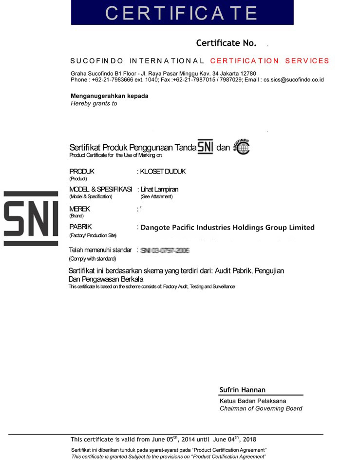 Certificate Certificate