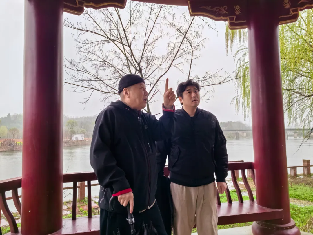 著名導演葉大鷹為北伐戰(zhàn)爭影片至汀泗橋?qū)嵉剡x景