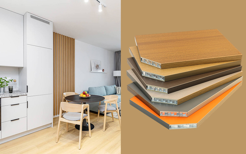 18mm Aluminum Wood Honeycomb Panel
