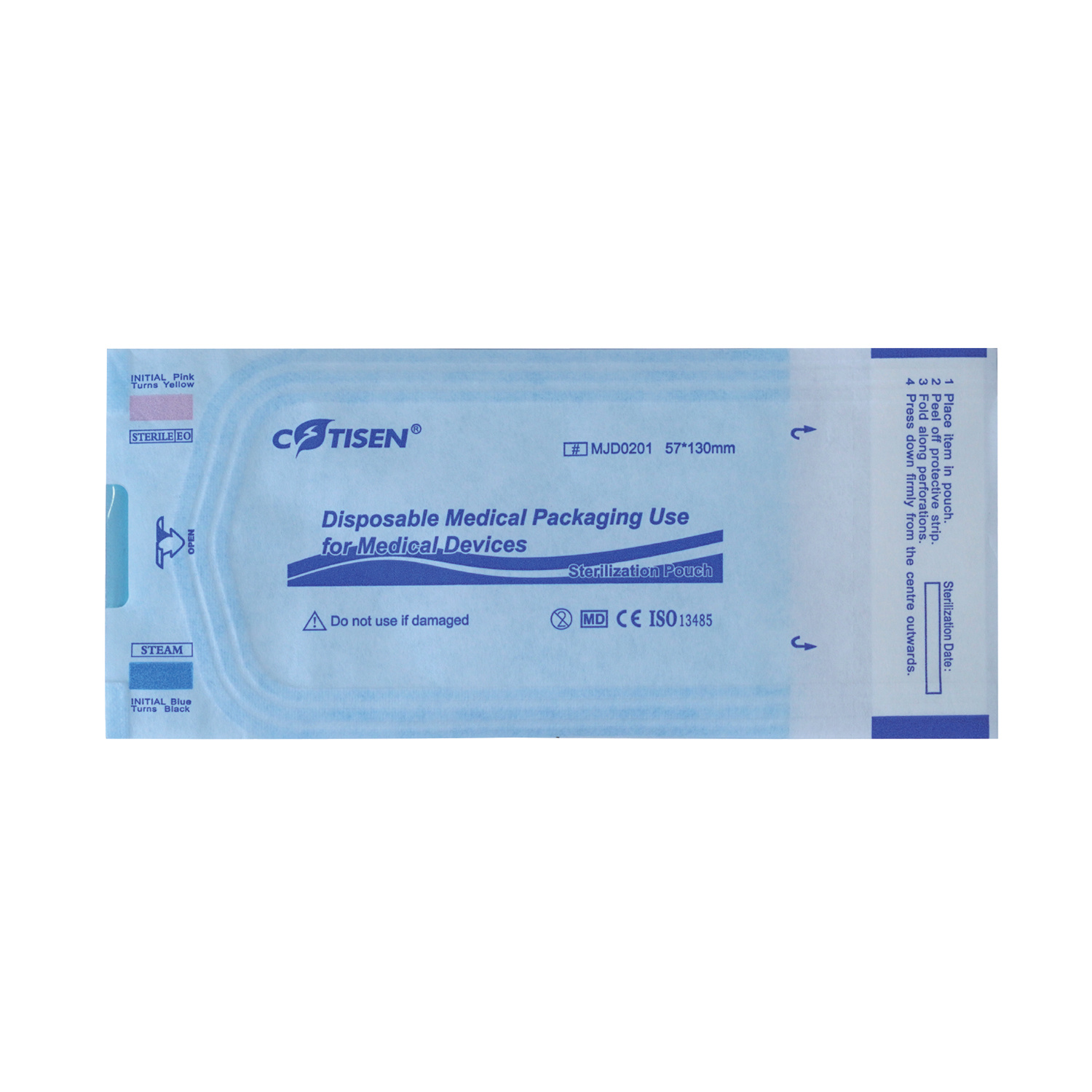 Envelope de Esterilização Descartável (Autovedante)