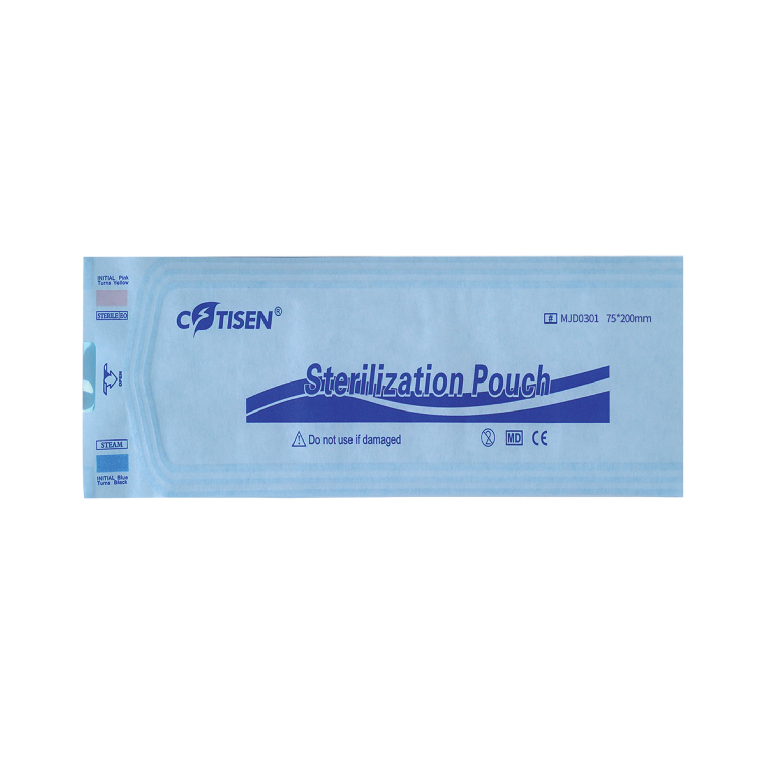 Envelope de Esterilização Descartável (Lacração Térmica)