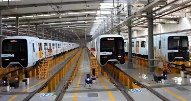 哈市軌道交通3號線二期工程安通街車輛基地鋼結(jié)構(gòu)項目