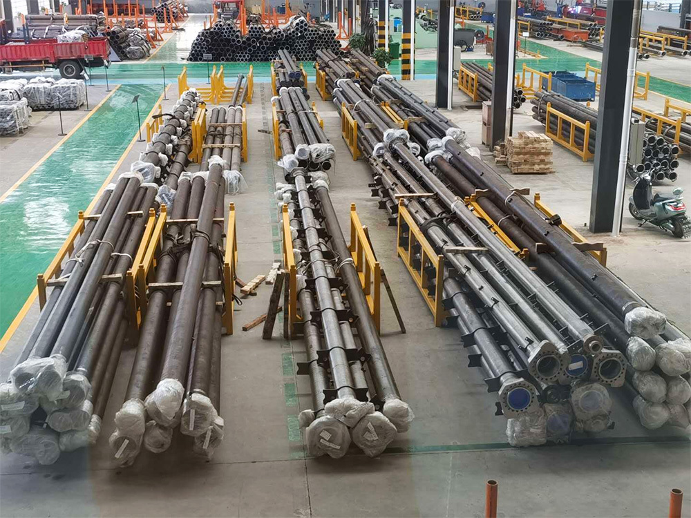 Telescopic cylinder barrel