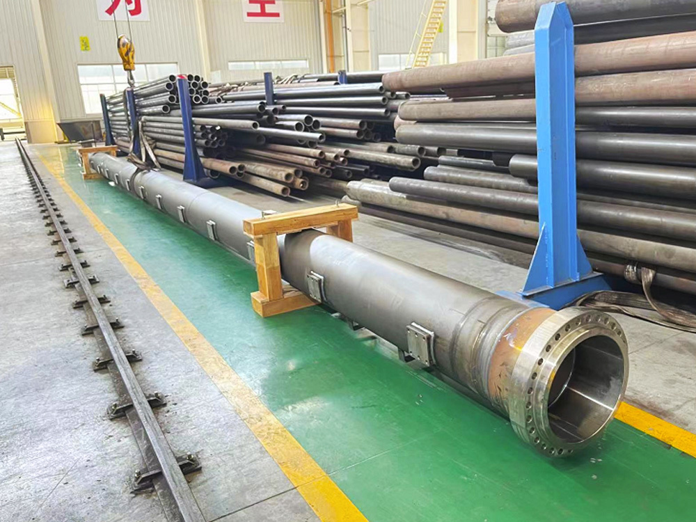 Telescopic cylinder barrel