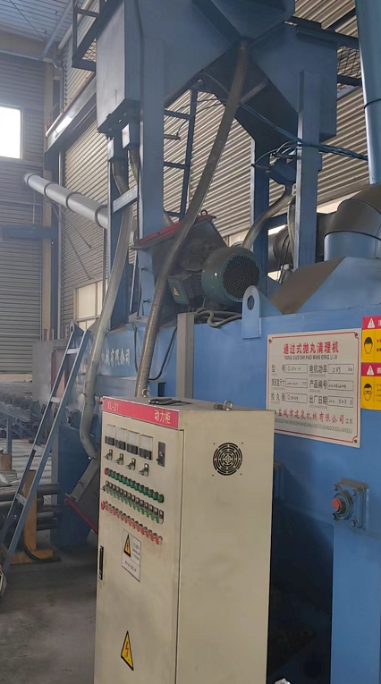 Through shot blasting equipment Through shot blasting equipment