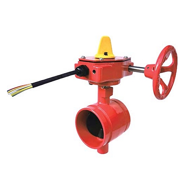 Grooved Indicating Butterfly Valve
