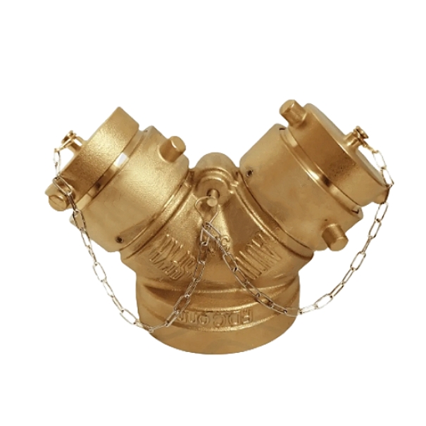 Brass Siamese Connection