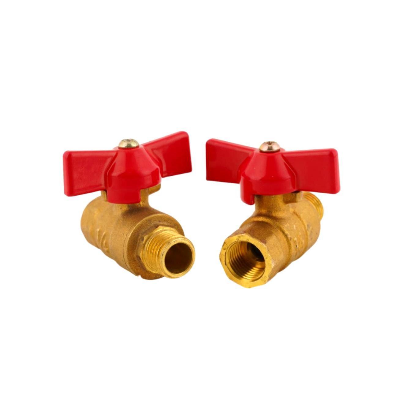 Brass Butterfly Handle Ball Valve