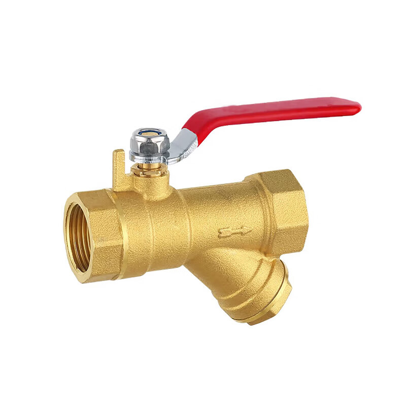 Brass Forged Y Strainer Ball Valve Filter