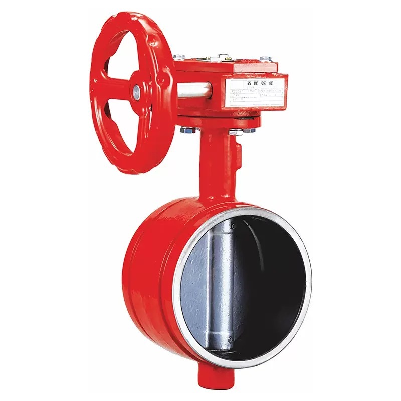Turbo grooved butterfly valve