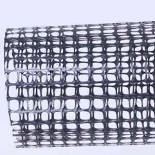 Two-way plastic geogrid