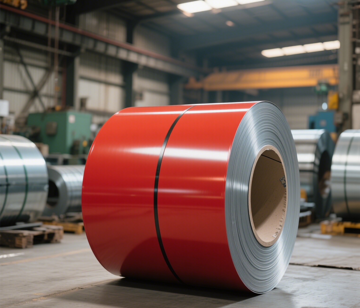The Production Process of Color-Coated Coils