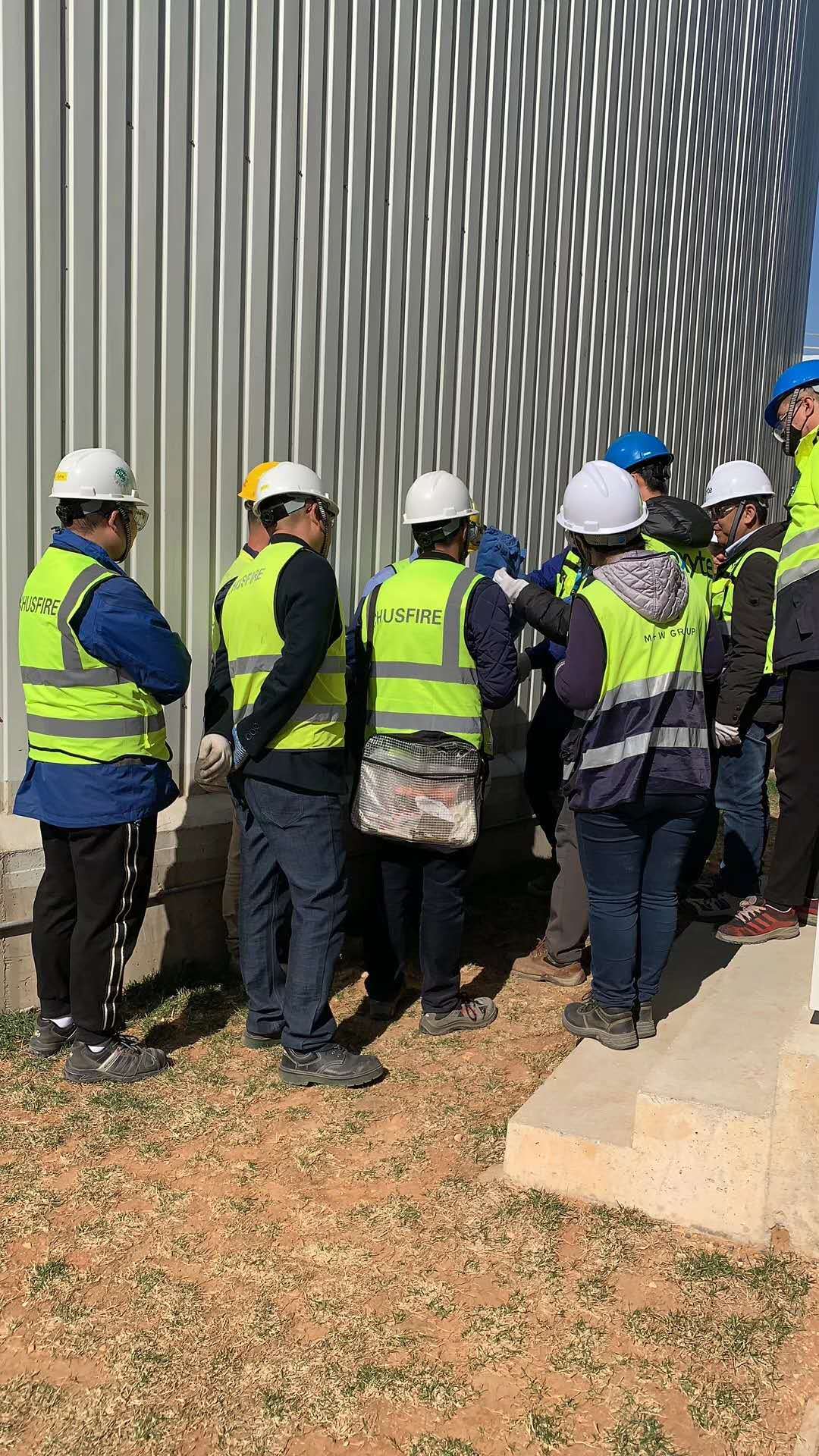 消防巡檢柜大連英特爾一期擴建項目等待設備調試