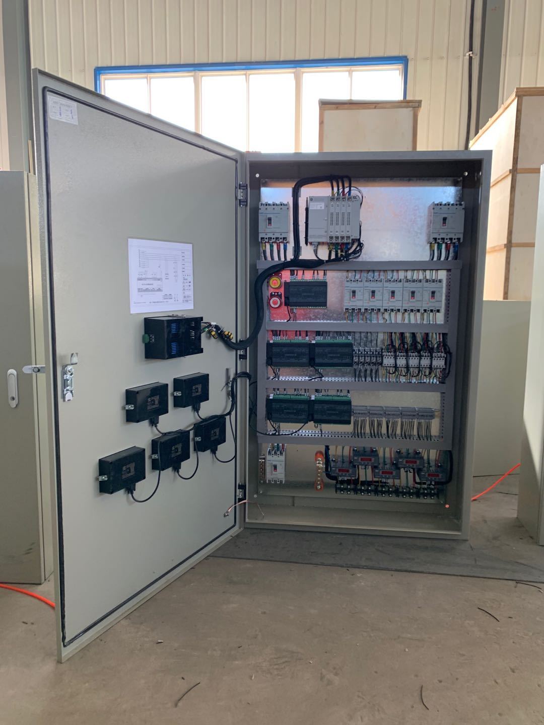 申工電氣5回路消防風機控制箱內(nèi)部圖
