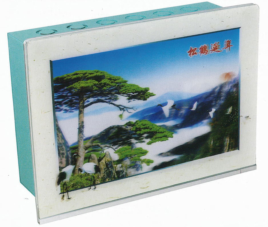 鋁合金水晶面板多媒體箱