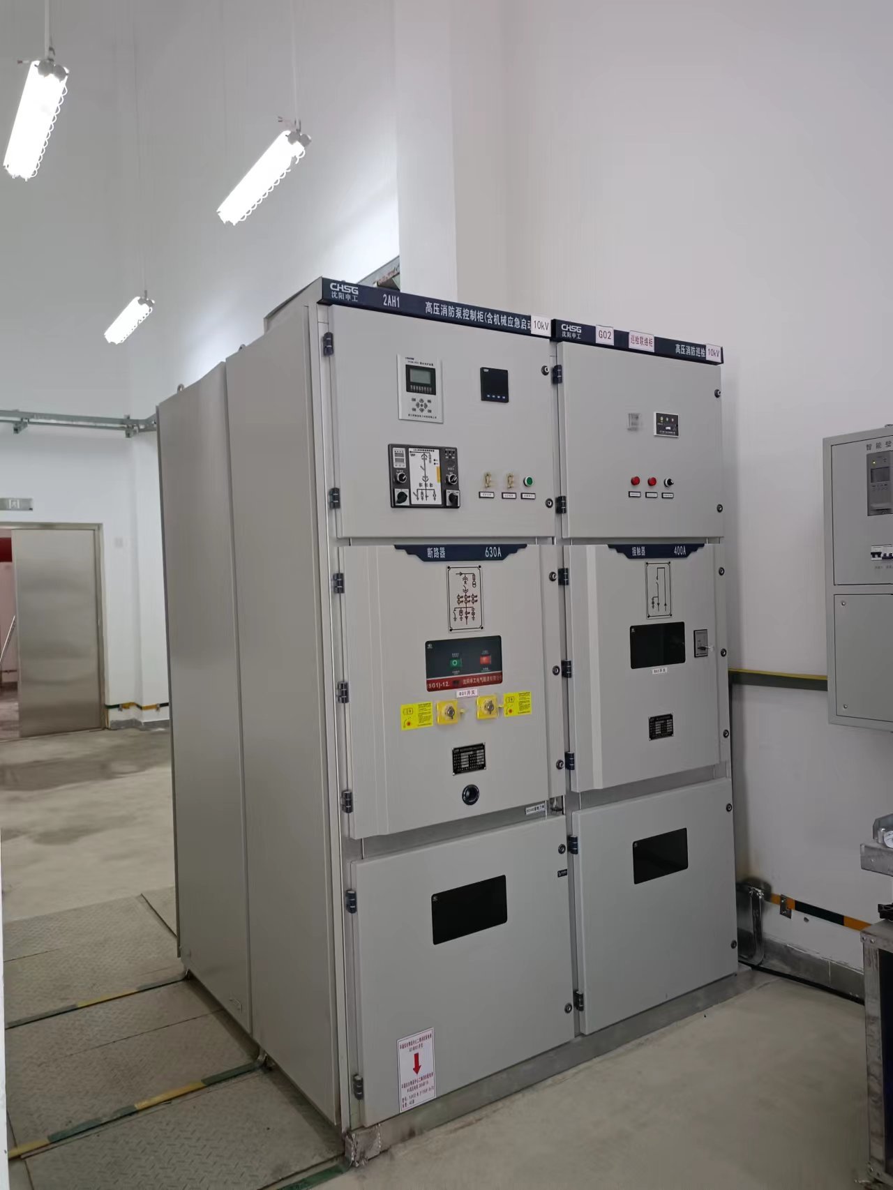 高壓消防巡檢成套設(shè)備廣東珠海項目高壓消防泵控制柜（含機械應(yīng)急啟動裝置）、高壓巡檢聯(lián)絡(luò)柜