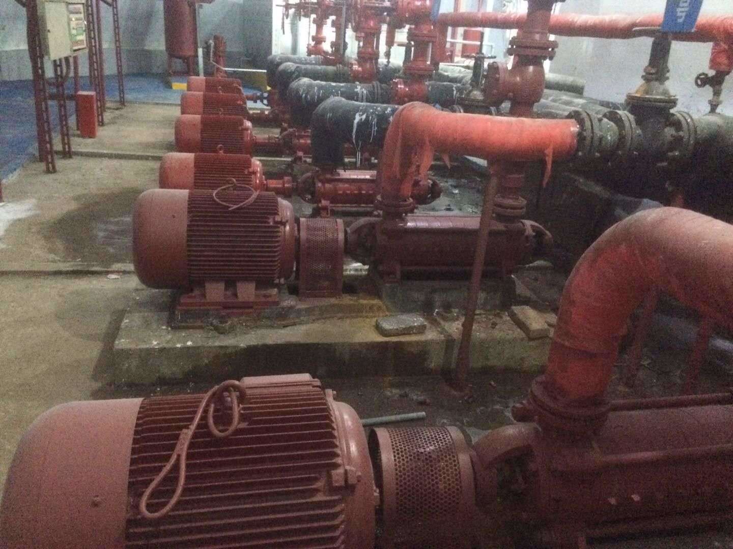 遼寧彩電塔項目消防泵組實拍照片