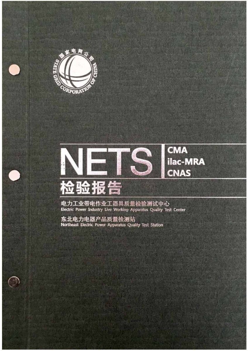 高壓巡檢柜檢驗(yàn)報(bào)告：NETS檢驗(yàn)報(bào)告