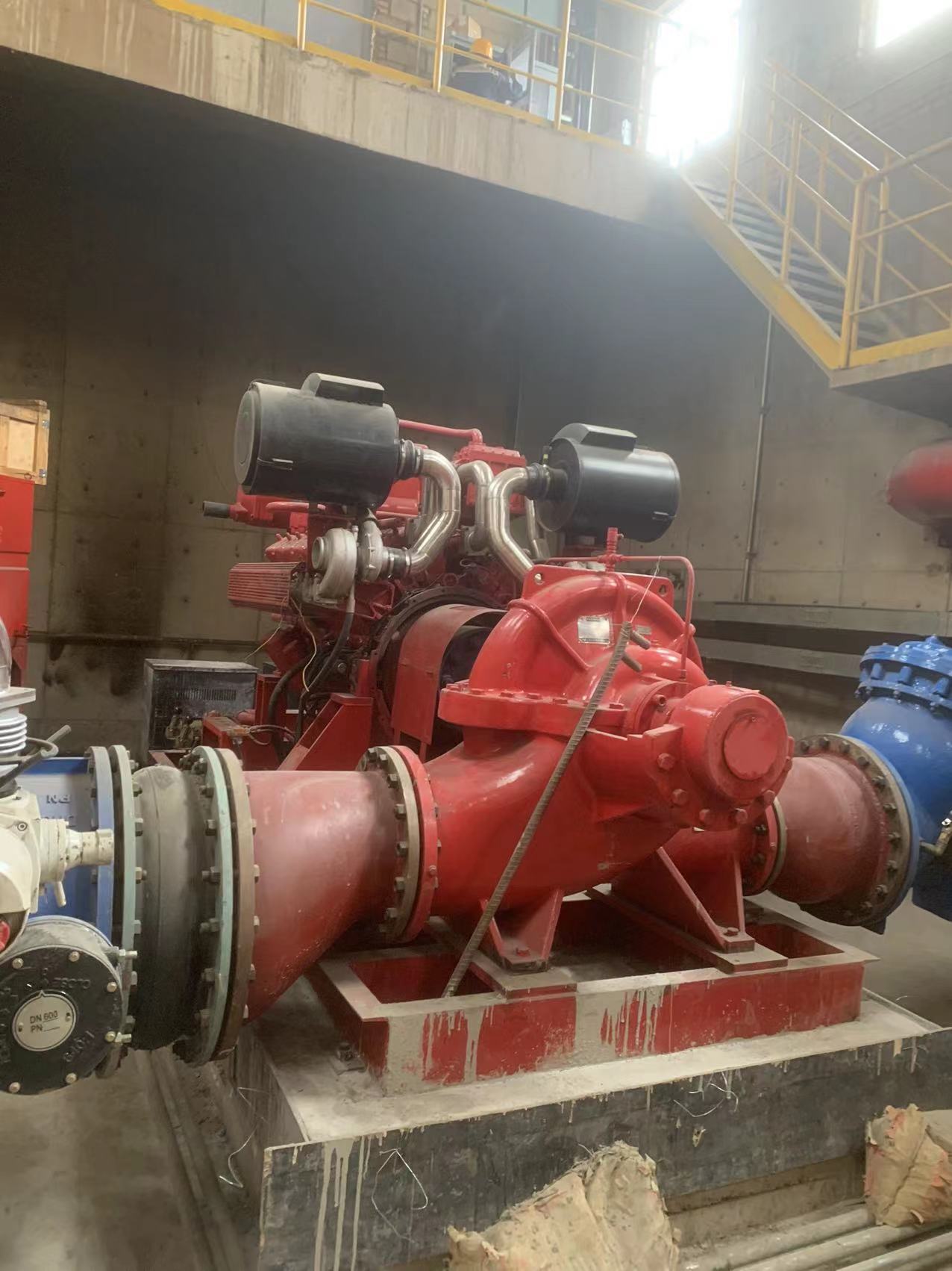 赤峰市得豐焦化技改項(xiàng)目電動(dòng)機(jī)消防泵組