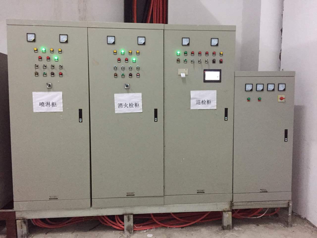 申工消防巡檢成套設(shè)備渾南中土大廈項目設(shè)備實拍