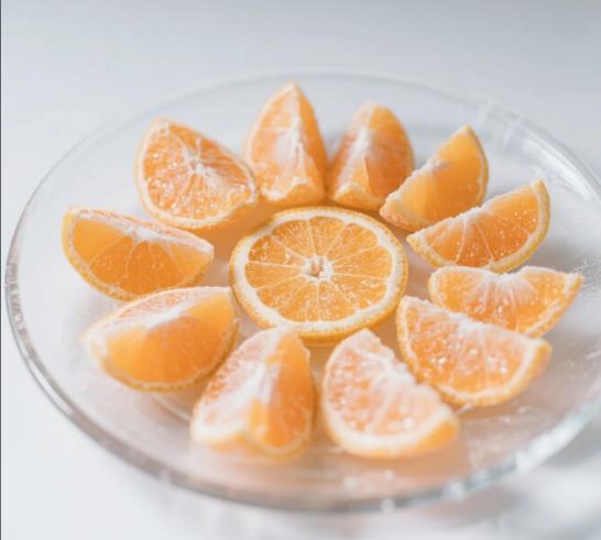 Freeze - dried Tangerine Slices