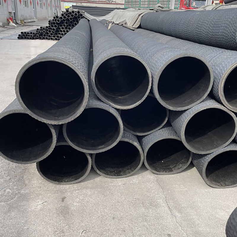 Large-diameter braided water and oil hose