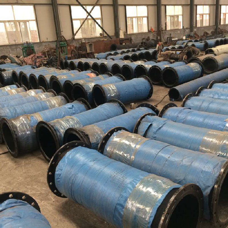 Large-diameter water conveyance hose
