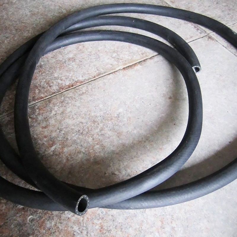 Fluororubber tube