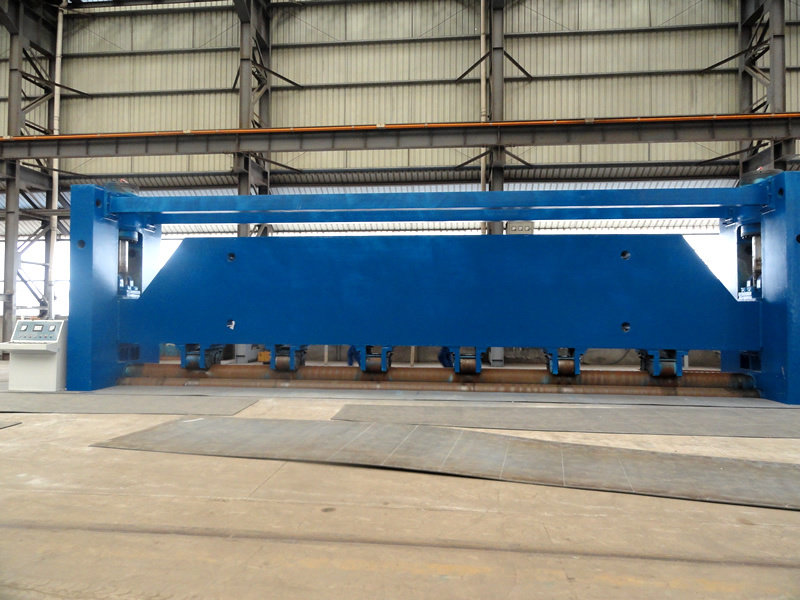 12.5m three-roller plate bender