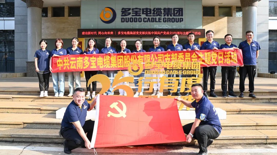 Branch Dynamics | Review of Party Construction Month Activities in 2024 of Dobao Cable Group Party Branch