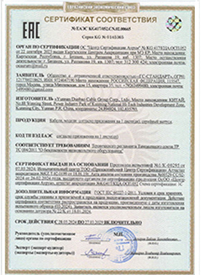 Russia EAC Certification Russia EAC Certification
