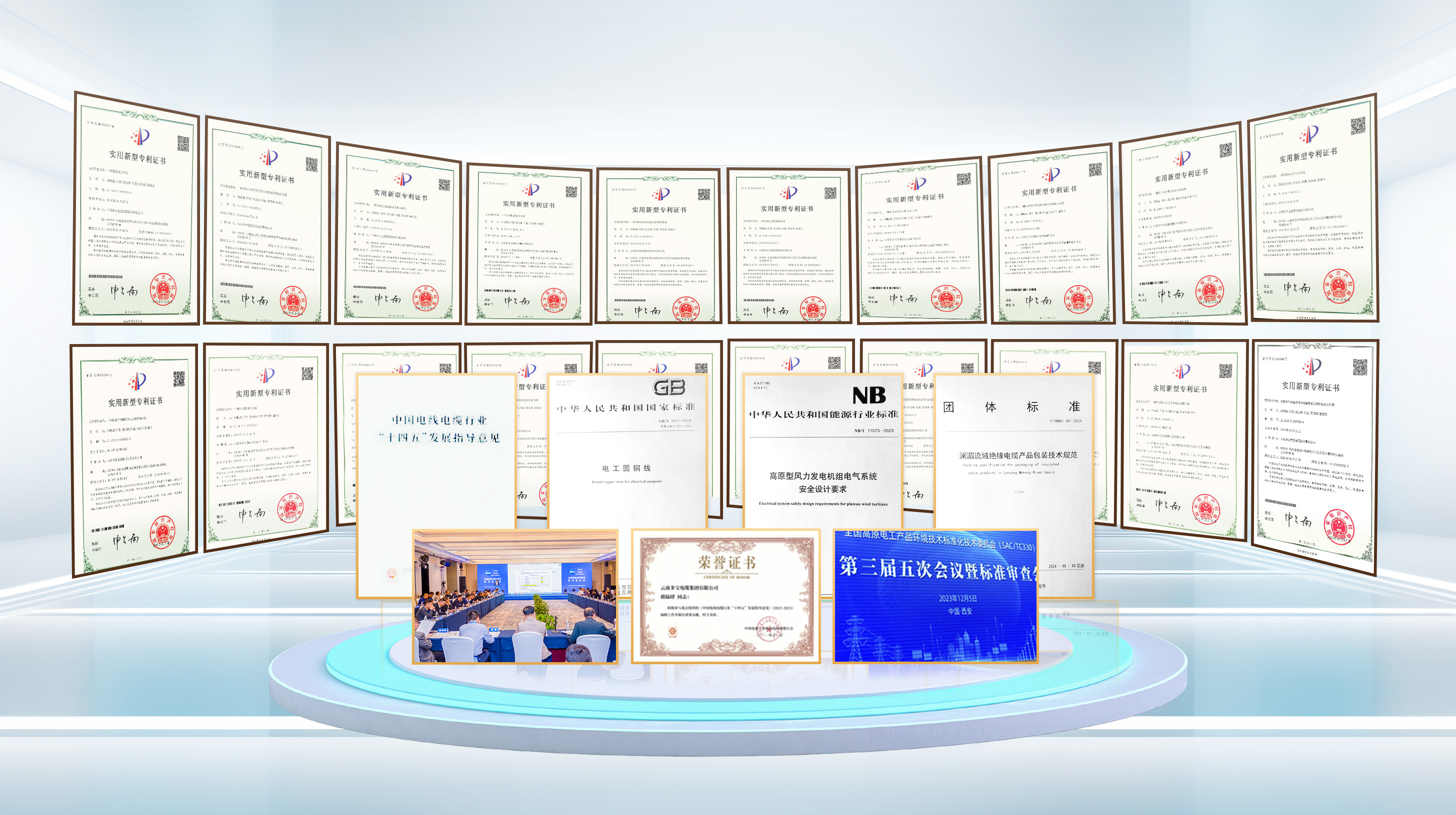 Participating in the formulation of national standards and lead the industrial development Participating in the formulation of national standards and lead the industrial development