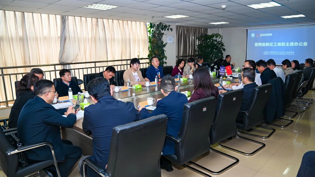 发展新质生产力丨昆明高新区工商联2025年首次主席办公会暨主题交流沙龙在多宝电缆顺利召开