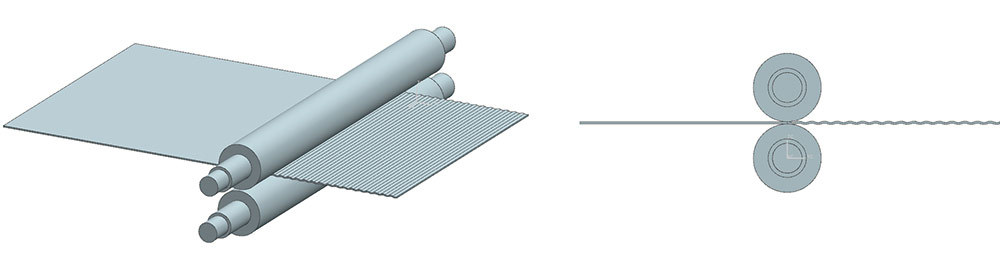 Metal embossing machine