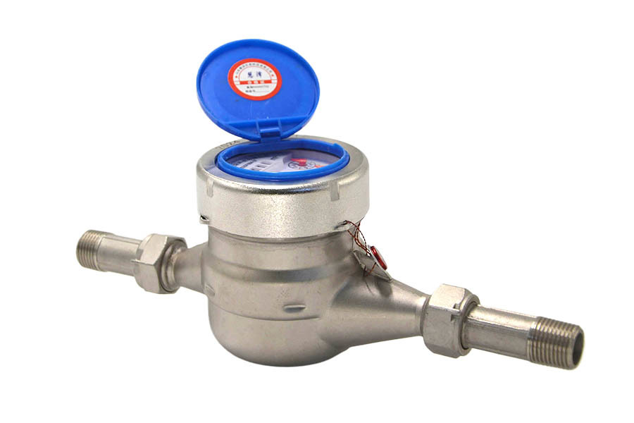 Medidor de agua de acero inoxidable 304 15-50