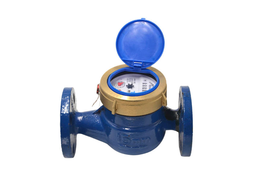 Medidor de agua tipo brida