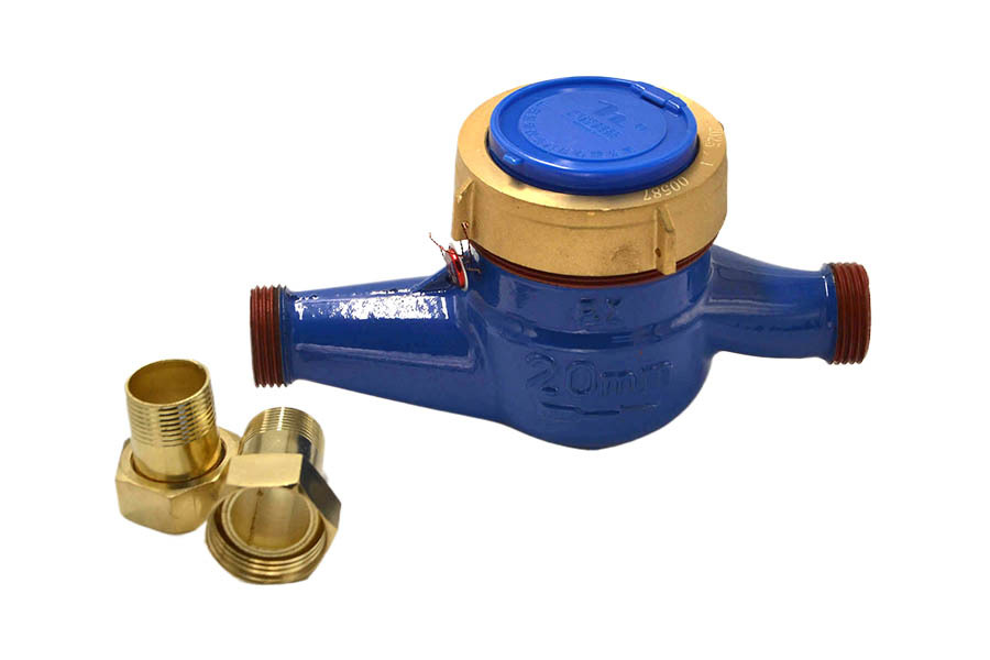 Medidor de agua seco