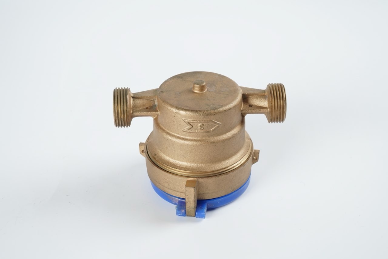 Medidor de agua tipo chorro único (agua fría/agua caliente)
