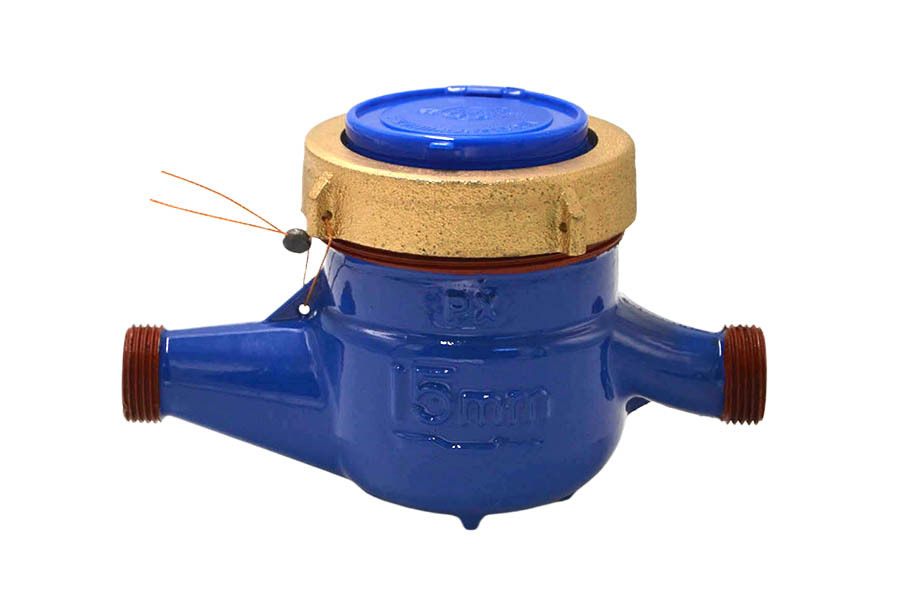 Medidor de agua húmedo totalmente adhesivo
