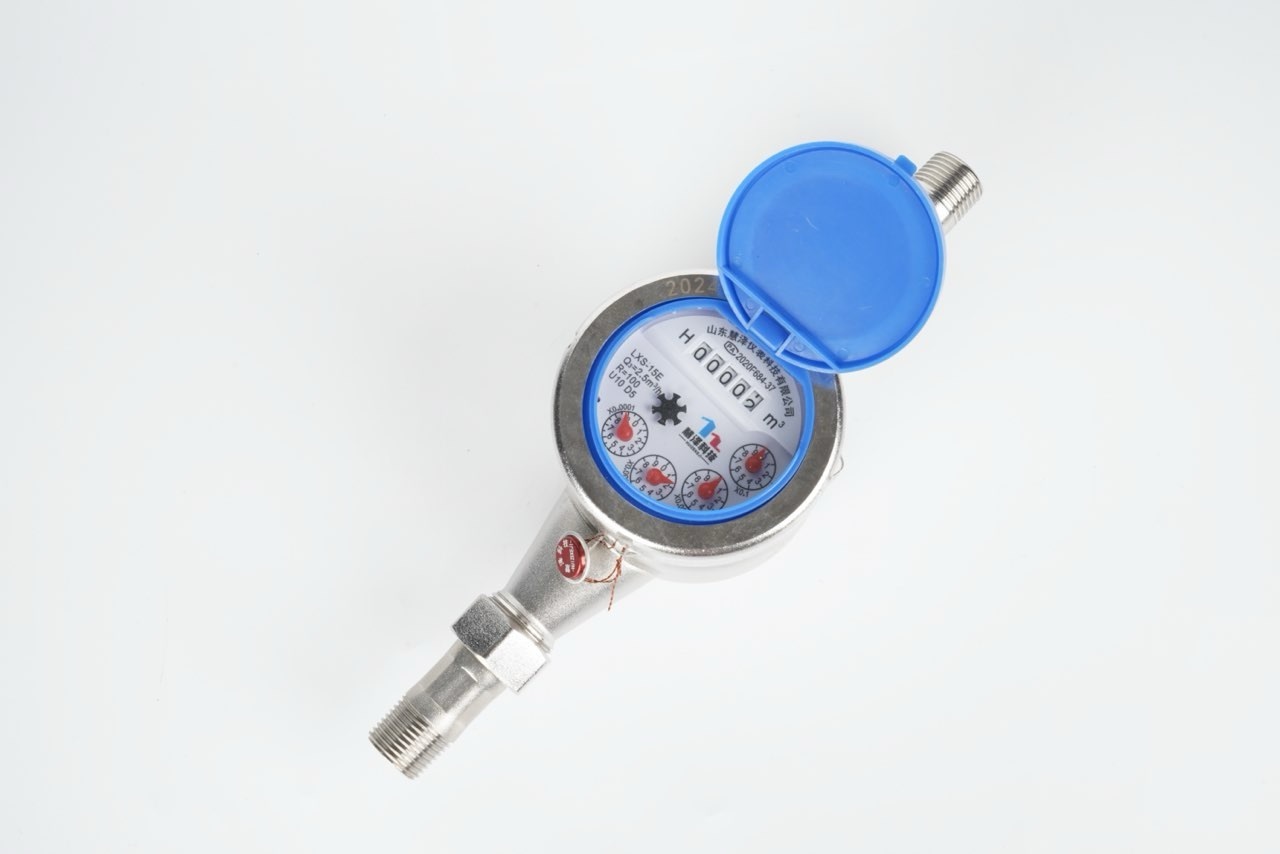 Medidor de agua de acero inoxidable 304 15-50