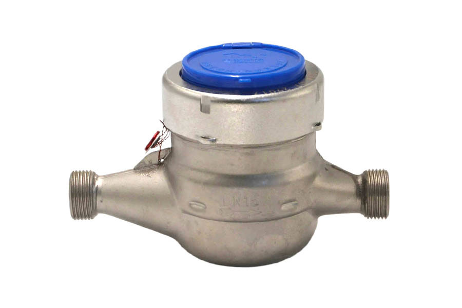 Medidor de agua de acero inoxidable 304 15-50