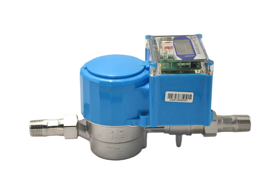 Medidor de agua purificada controlado por válvula remota NB
